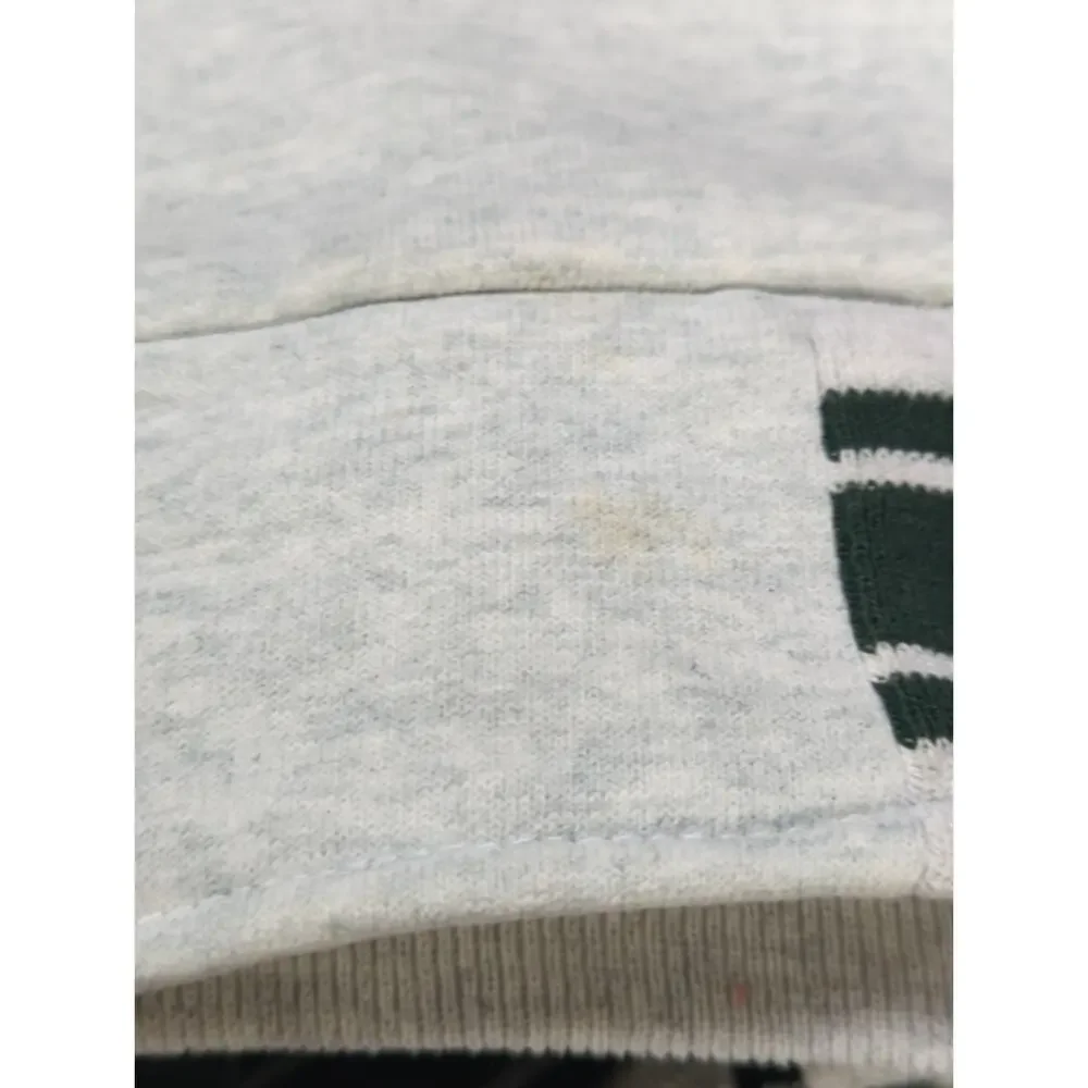 VTG Disney Mickey & Co Varsity Jacket Green White Button Up Spellout Size L